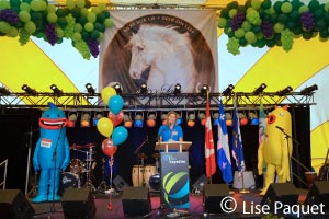 Inauguration d'Expo Québec