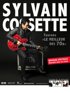 Sylvain Cossette en tournée avec "Le meilleur des 70s"