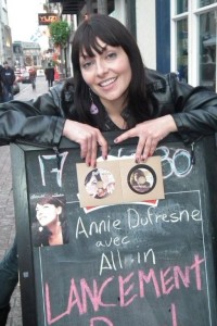 Annie Dufresne au Ninkasi pour ses albums