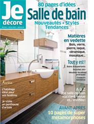 Magazine Je décore: Salle de bain