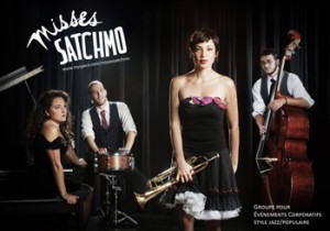 Misses Satchmo le samedi 22 octobre à 20h à l’ancien cinéma Taché.