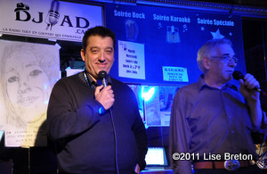 David Vincent et Adrien, animateur à DJAD.CA David Vincent et Adrien, animateur à DJAD.CA