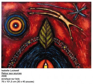 L’artiste Isabelle Lockwell 