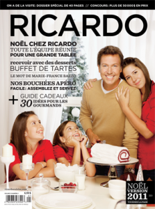 Couverture du magazine spécial Noël Ricardo