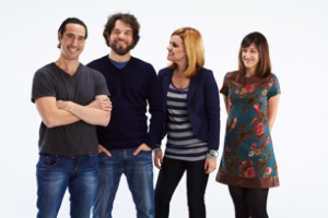 Daniel Thomas, Pierre-Luc Brillant, Kim Rusk et Anne-Élisabeth Bossé Daniel Thomas, Pierre-Luc Brillant, Kim Rusk et Anne-Élisabeth Bossé