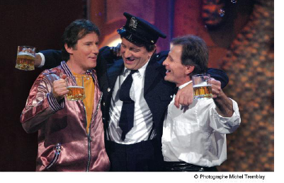 Broue - Marc Messier, Michel Côté et Marcel Gauthier Marc Messier, Michel Côté et Marcel Gauthier