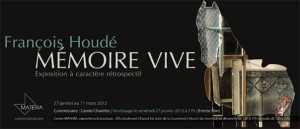 MATERIA | Nouvelle exposition « François Houdé - Mémoire vive »