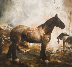 Kevin Sonmor. 150 Portraits Tom's Charlie, 2011, huile sur lin Kevin Sonmor. 150 Portraits Tom's Charlie, 2011, huile sur lin