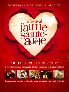 Festival J’aime Sainte-Adèle Le grand rassemblement en « cœur » Le dimanche 12 février à 16 h – Lac Rond, Sainte-Adèle