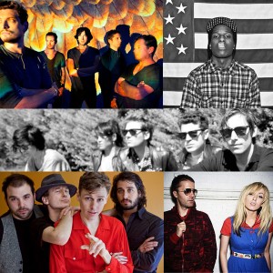 Snow Patrol / A$AP Rocky / Crocodiles / Matt Pryor / The Ting Tings / Joel Plaskett