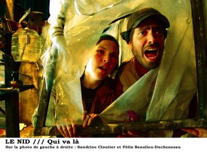La troupe Qui va là j La troupe Qui va là jouera la fable « Le Nid » le jeudi 1er mars à la Maison culturelle et communautaire de Montréal-Nord