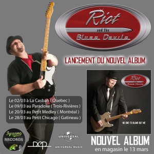 Nouvel Album de Riot and the Blues Devils