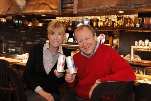 France Taschereau, directrice des ventes et du marketing et François Nolin, propriétaire, Archibald Microbrasserie * Restaurants. 