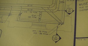 David K. Ross. Plan de salle de ventilation (Drafting stills) David K. Ross. Plan de salle de ventilation (Drafting stills)