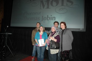 Sandra Guimont, Réjeanne Adam, Jean-Thomas Jobin et Lise Pelletier