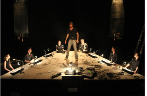 EMMANUEL SCHWARTZ, ÈVE LANDRY, ALEXIS LEFEBVRE, EMMANUELLE ORANGE-PARENT, MICHEL MONGEAU, IANNICKO N’DOUA-LÉGARÉ, MATHIEU GOSSELIN CALIGULA (REMIX) / LA CHAPELLE au GÉSU 15-17 février 2012