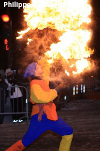 cracheur de feu