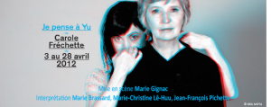 Je pense à Yu du 3 au 28 avril 2012 Je pense à Yu du 3 au 28 avril 2012