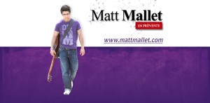 premier album de Matt Mallet premier album de Matt Mallet