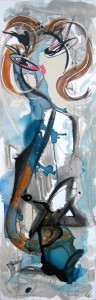 Bienvenue aux voyageurs l’artiste Caroline Cloutier.