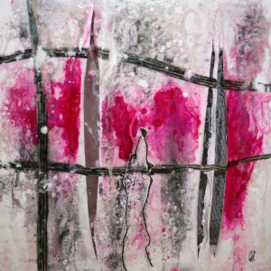 Baiser du silence "Éclosion de fraîcheur" de l'artiste Mélanie Poirier