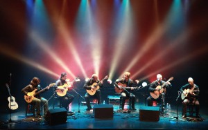 Montreal Guitar Trio California Guitar Trio la scène de l’Espace RONA, le vendredi 13 avril à 20 h 30.