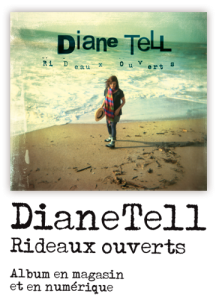 Diane Tell lance L'amour vacarme, le nouvel extrait de son récent album Rideaux ouverts. Diane Tell lance L'amour vacarme, le nouvel extrait de son récent album Rideaux ouverts.