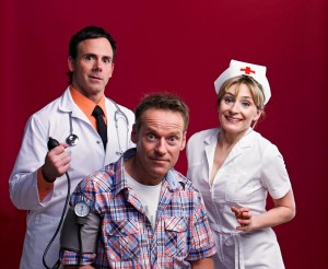 Éric Bernier, Luc Guérin et Evelyn Rompré Éric Bernier, Luc Guérin et Evelyn Rompré