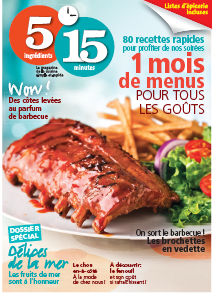 5 ingrédients - 15 minutes : 1 mois de menus pour tous les goûts 5 ingrédients - 15 minutes : 1 mois de menus pour tous les goûts