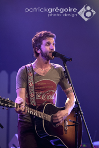 Steve Veilleux, chanteur du groupe Kaïn