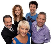 Jean-Pierre Chartrand, Sylvie Boucher,Caroline Bouchard, Guillaume Champoux et Robert Brouillette