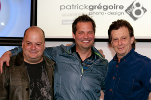 Sylvain Larocque, Sylvain Parent-Bédard et Daniel Lemire Sylvain Larocque, Sylvain Parent-Bédard et Daniel Lemire