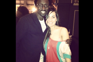 Dj Tony en compagnie de la journaliste Hanane Hadjloum !