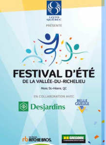 Festival d’été de la Vallée-du-Richelieu! Festival d’été de la Vallée-du-Richelieu!