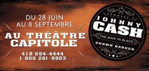 The Man In Black – Hommage à Johnny Cash, de retour au Théâtre Capitole tout l’été 2012