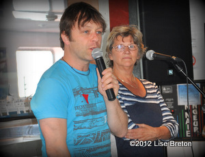 Daniel Boucher, porte-parole et Solange Morissette, directrice générale de ROSEQ Daniel Boucher, porte-parole et Solange Morissette, directrice générale de ROSEQ