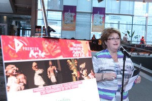 Mme Hélène Drouin, directrice générale de la caisse Desjardins du Plateau Montcalm