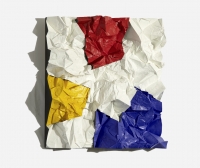 Oeuvre d'Antoine Graff papiers recyclés Antoine Graff