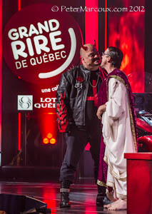 Gala animé par Sylvain Larocque et Claude Legault