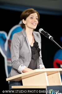 Marilyse Bourke, porte-parole d'Expo Québec Marilyse Bourke, porte-parole d'Expo Québec
