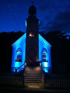 La chapelle catholique du lieu historique national de la Grosse-Île-et-le-Mémorial-des-Irlandais