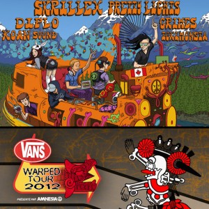 Vans Warped Tour et Skrillex-Ce week-end au Parterre de l'Île Notre-Dame 