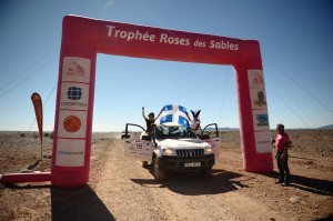 Drapeau - Roses des Sables Le Rallye Trophée Roses des sables 2012