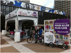 le Biblio-BIXI au Festival de Jazz le Biblio-BIXI au Festival de Jazz