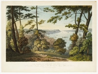 les nombreux artistes qui ont immortalisé Sillery, l’un des plus célèbres est James Pattison Cockburn. Voici une de ses aquarelles intitulée : Cape Diamond and Wolfe's Cove from Point à Pizeau, 1833.