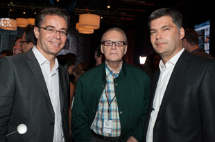 Jean-François Guérin, Claude Poirier et Mario Dumont