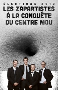 Les Zapartistes Les Zapartistes en spectacle pré-électoral à L'Anglicane le 31 août!