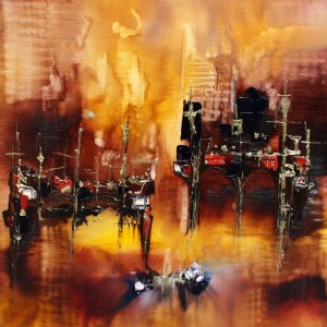 Malles d'orient une oeuvre Muriel Cayet ZOOM SUR L'ART, UNE EXPOSITION INTERNATIONALE D'ENVERGURE A REPENTIGNY