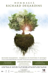 Richard Desjardins : Hommage en musique et peinture Richard Desjardins : Hommage en musique et peinture