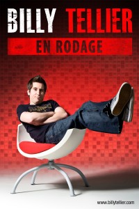 BillyTellier-spectacle en rodage Vendredi 14 septembre à 20 h